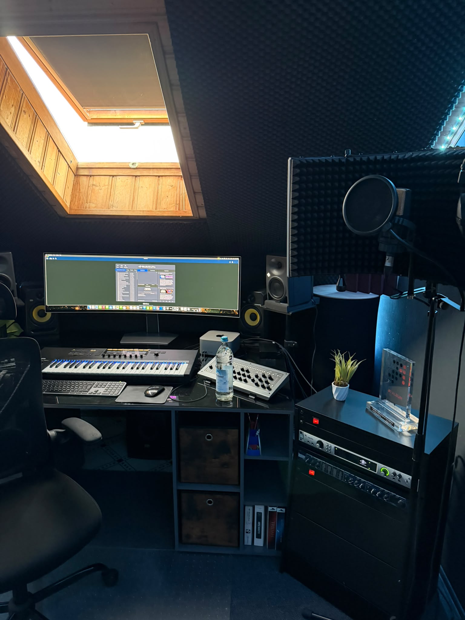 Marvin Markel beim Recording